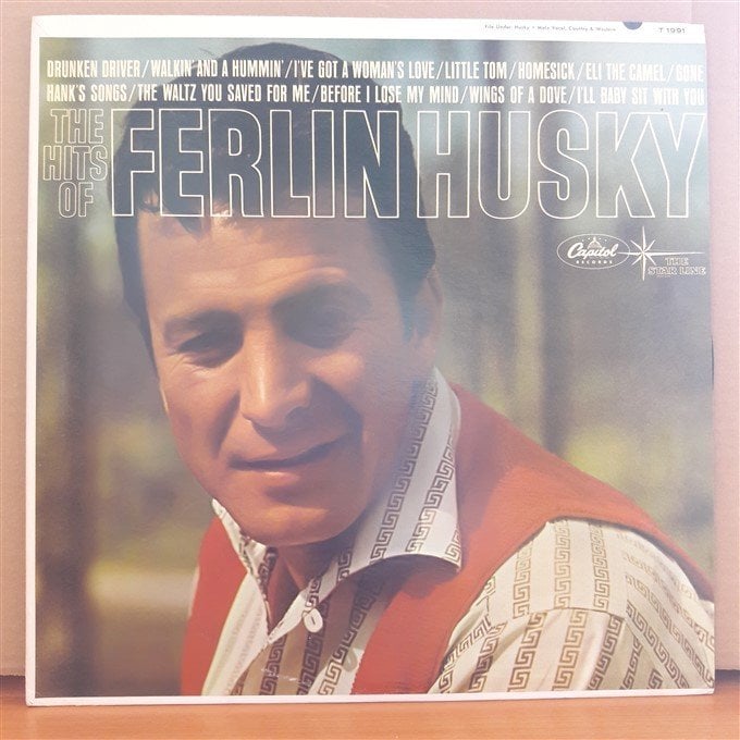 FERLIN HUSKY - THE HITS OF - LP 2.EL PLAK