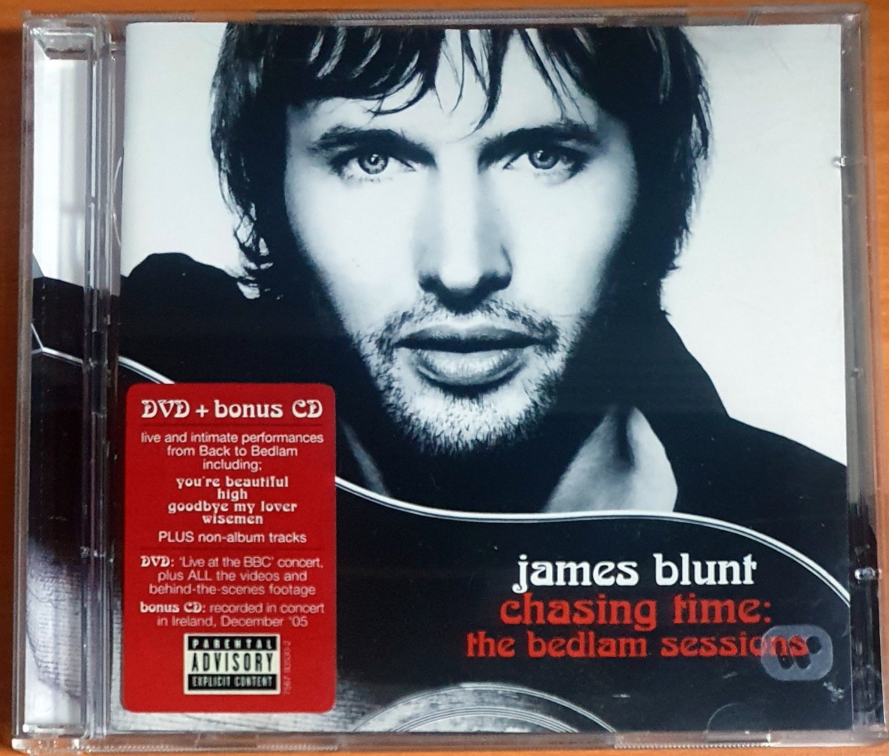 JAMES BLUNT - CHASING TIME: THE BEDLAM SESSIONS (2006) - DVD+CD 2.EL