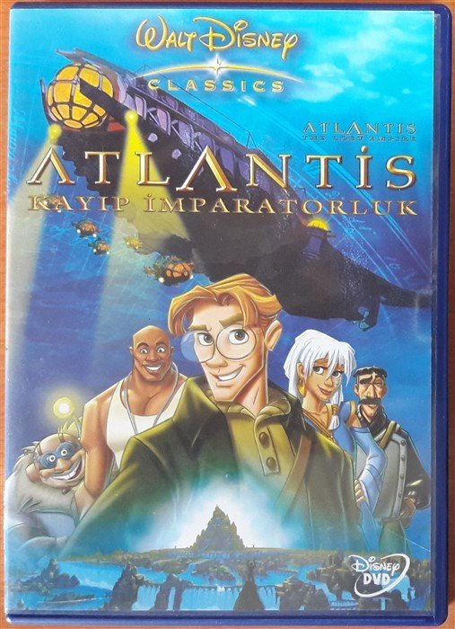 ATLANTİS KAYIP İMPARATORLUK - ATLANTIS THE LOST EMPIRE - WALT DISNEY - DVD 2.EL