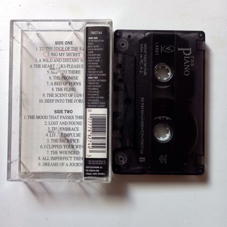 MICHAEL NYMAN - THE PIANO (1994) - KASET 2.EL