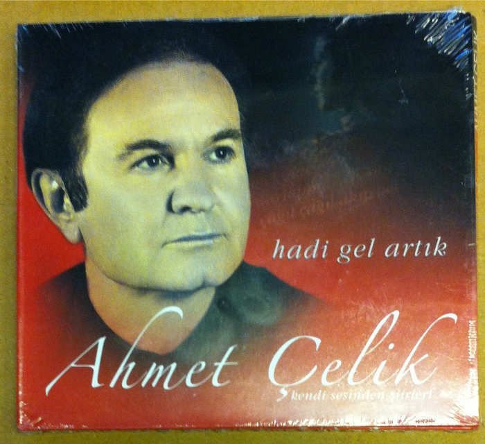 AHMET ÇELİK HADİ GEL ARTIK CD ŞİİR SIFIR