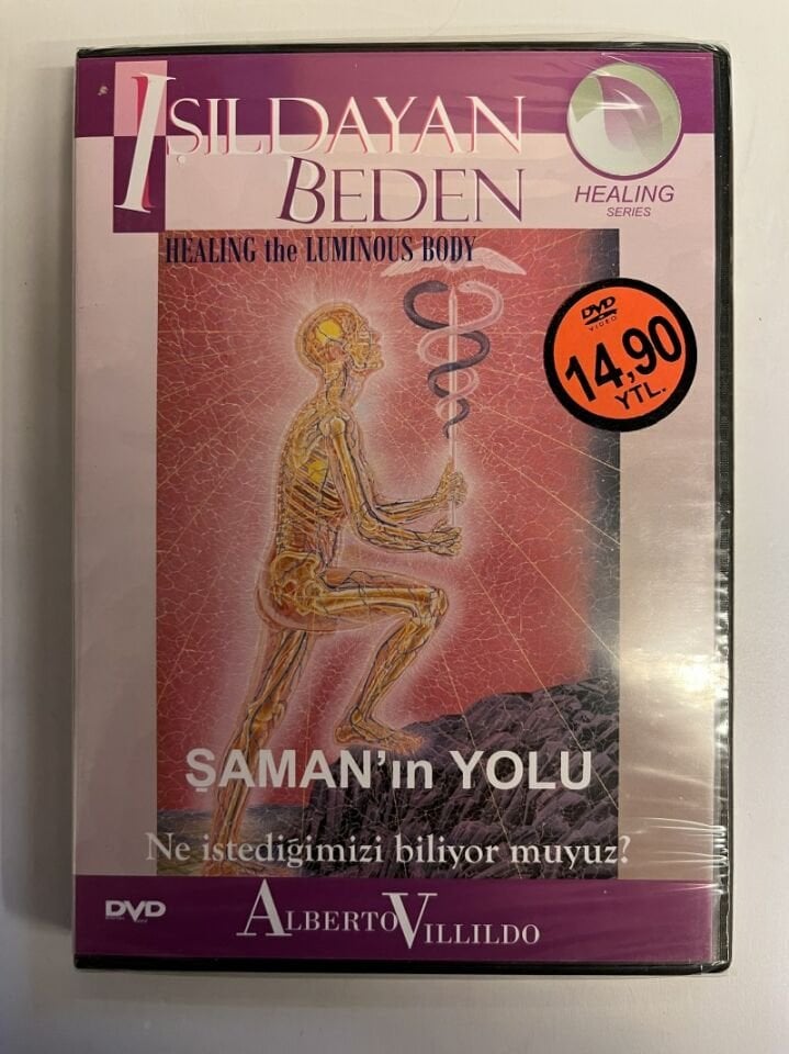 IŞILDAYAN BEDEN - HEALING THE LUMINOUS BODY - ALBERTO VILLILDO - DVD AMBALAJINDA SIFIR