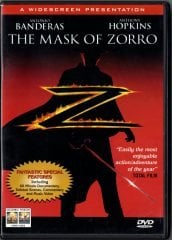 THE MASK OF ZORRO - ANTONIO BANDERAS - ANTHONY HOPKINS - DVD 2.EL