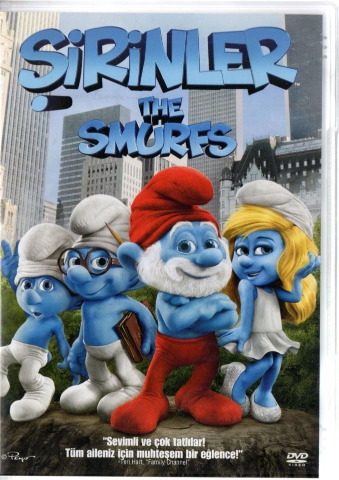 THE SMURFS - ŞİRİNLER - RAJA GOSNELL - DVD 2.EL