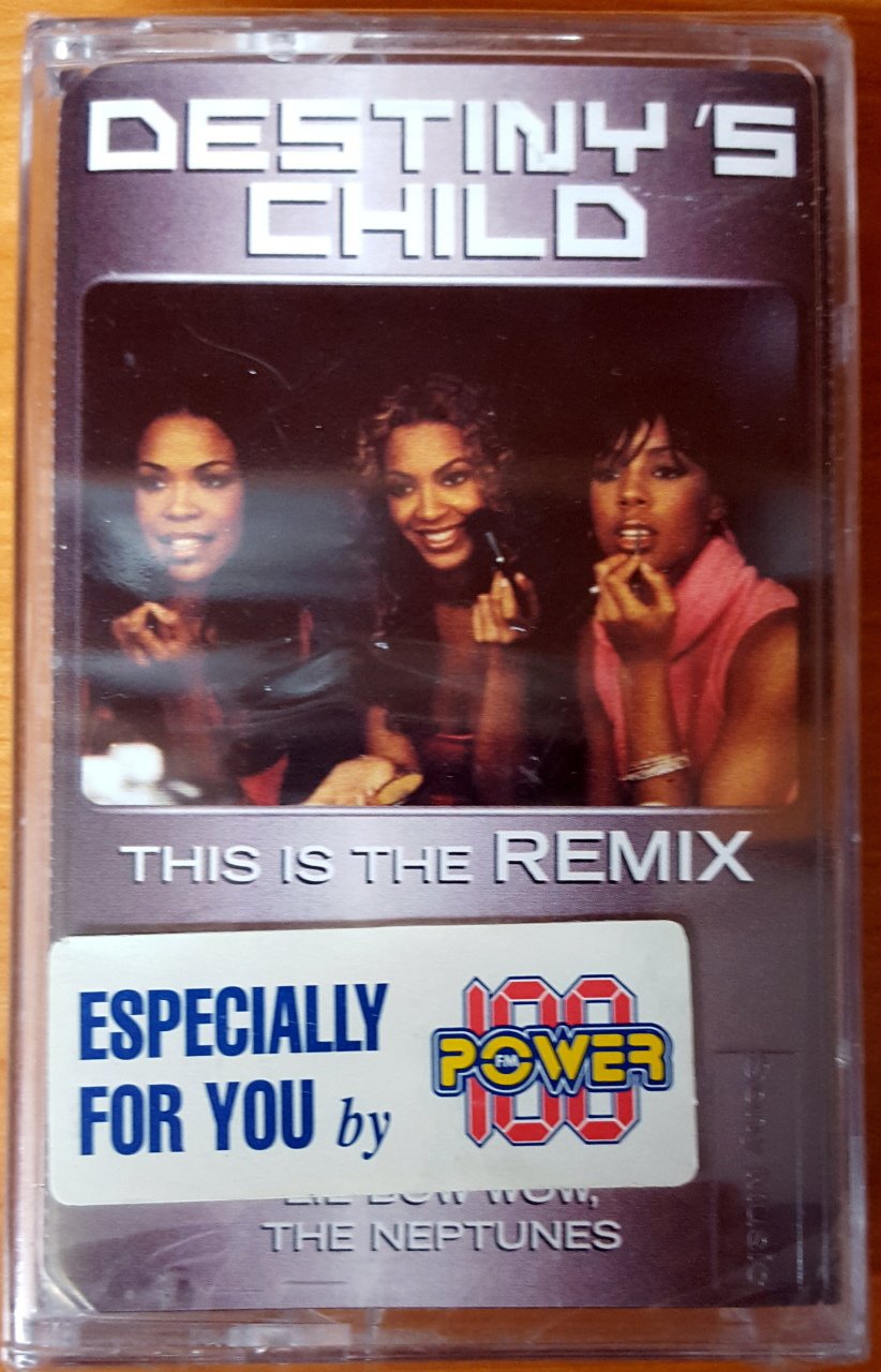 DESTINY'S CHILD - THIS IS THE REMIX (2002) SONY CASSETTE MADE IN TURKEY ''NEW''