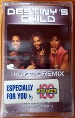 DESTINY'S CHILD - THIS IS THE REMIX (2002) SONY CASSETTE MADE IN TURKEY ''NEW''