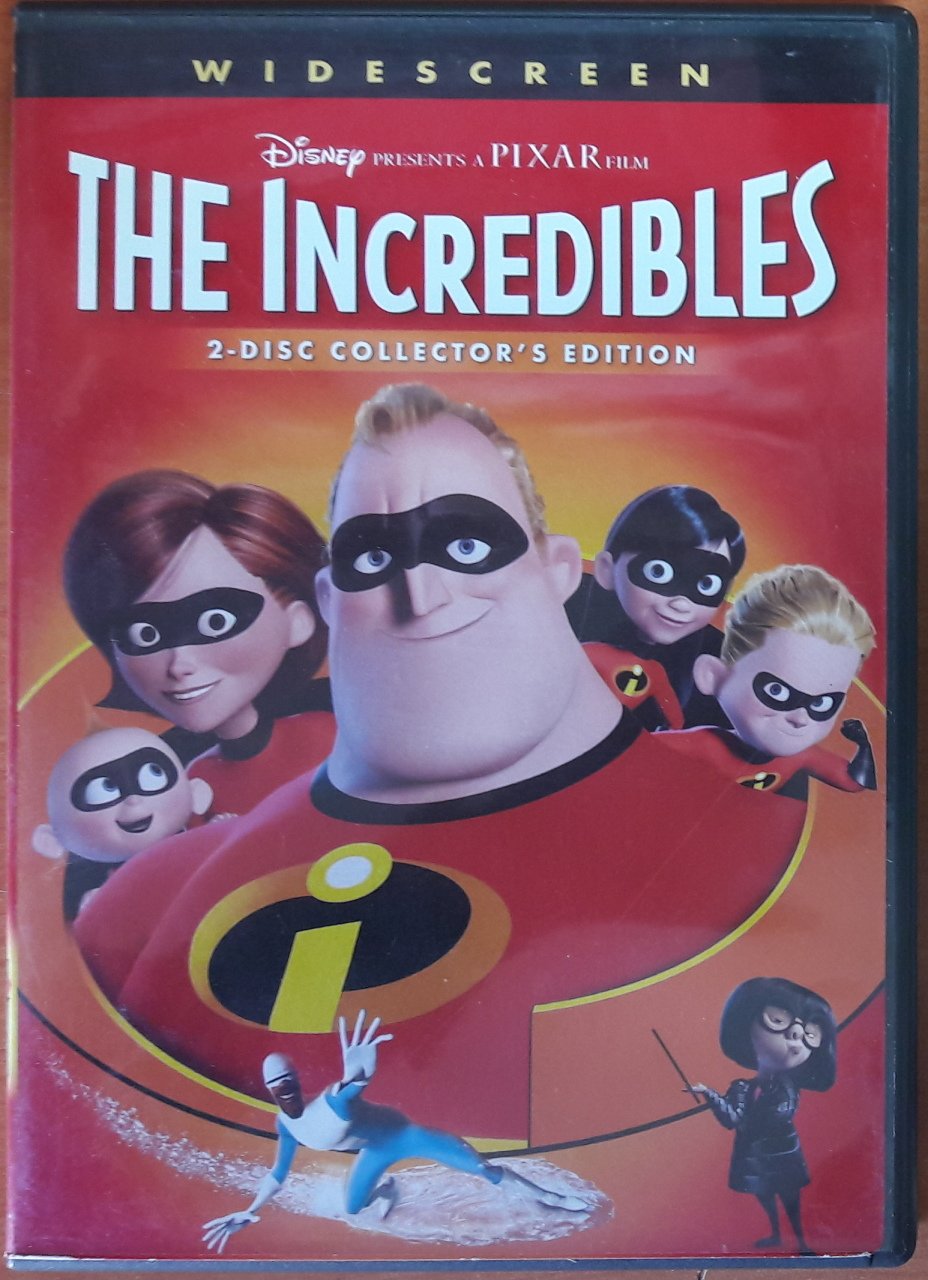 The INCREDIBLES - DISNEY PIXAR - 2DVD 2.EL 1. BÖLGE TR ALTYAZI YOKTUR