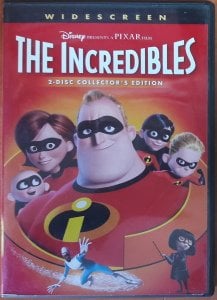The INCREDIBLES - DISNEY PIXAR - 2DVD 2.EL 1. BÖLGE TR ALTYAZI YOKTUR