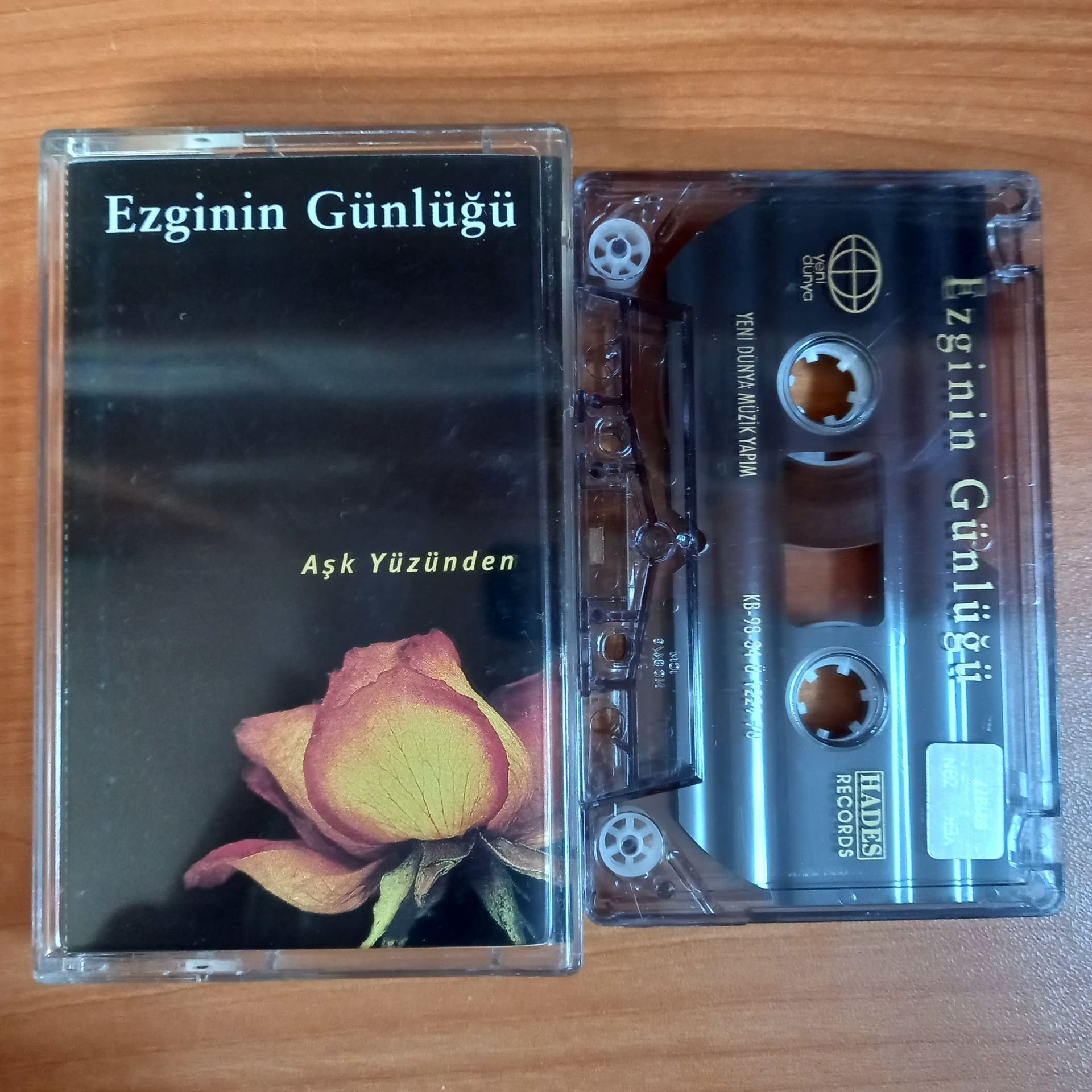 EZGİNİN GÜNLÜĞÜ - AŞK YÜZÜNDEN (1998) - KASET 2.EL