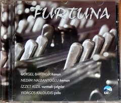 FURTUNA / GÖKSEL BAKTAGİR, NEDİM NALBANTOĞLU, İZZET KIZIL, YIORGOS KALOUDIS (2007) KAF MÜZİK CD 2.EL