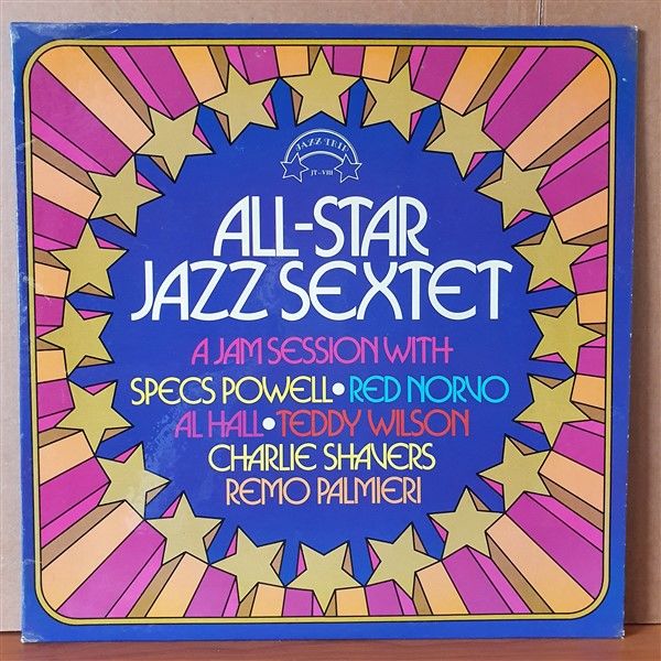 ALL-STAR JAZZ SEXTET - A JAM SESSION WITH - LP 2.EL PLAK