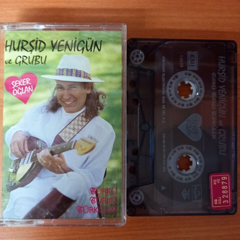 HURŞİD YENİGÜN VE GRUBU - ŞEKER OĞLAN / TÜRKÜ TÜRKÜ TÜRKÜLER - KASET 2.EL