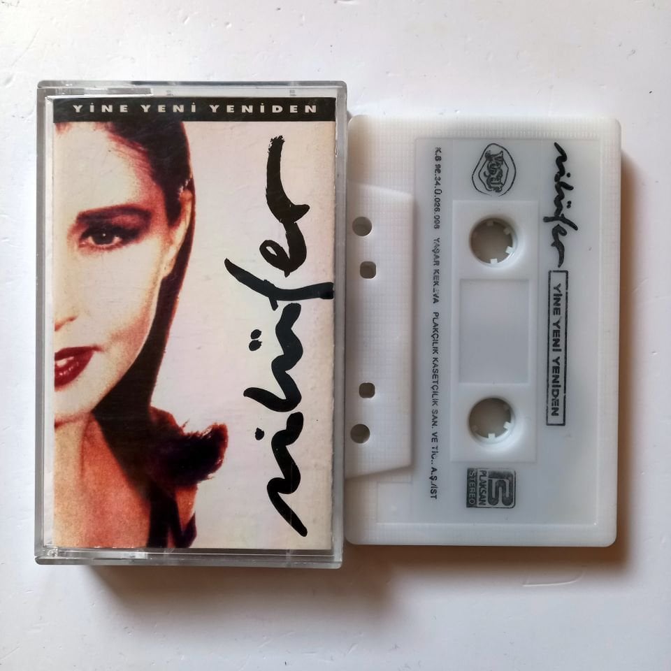 NİLÜFER - YİNE YENİ YENİDEN (1992) - KASET 2.EL
