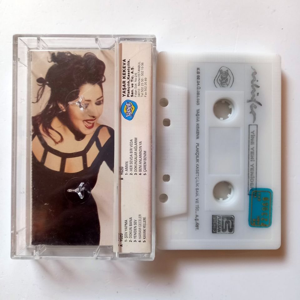 NİLÜFER - YİNE YENİ YENİDEN (1992) - KASET 2.EL