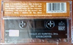 MANOWAR - THE TRIUMPH OF STEEL CASSETTE MADE IN TURKEY ''NEW''