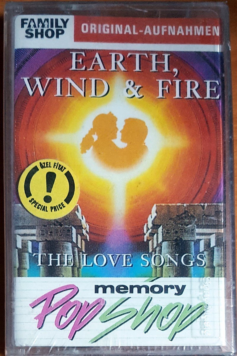 EARTH, WIND & FIRE - THE LOVE SONGS (1994) SONY KASET SIFIR