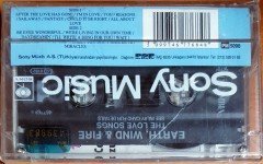 EARTH, WIND & FIRE - THE LOVE SONGS (1994) SONY KASET SIFIR