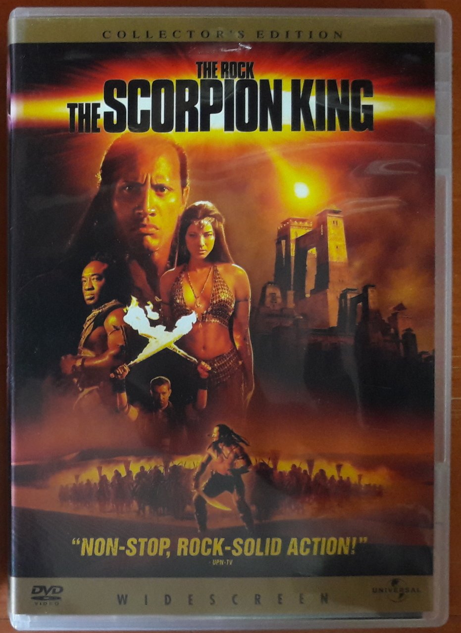 THE SCORPION KING THE ROCK - DVD 2.EL 1. BÖLGE TR ALTYAZI YOKTUR