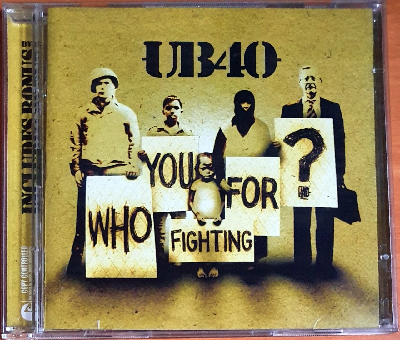 UB40 - WHO YOU FIGHTING FOR (2006) - CD+DVD 2.EL