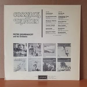 COSSACK DANCES / PIETRO BOURRAKKOFF AND HIS ORCHESTRA (1977) - LP YERLİ BASKI 2.EL PLAK