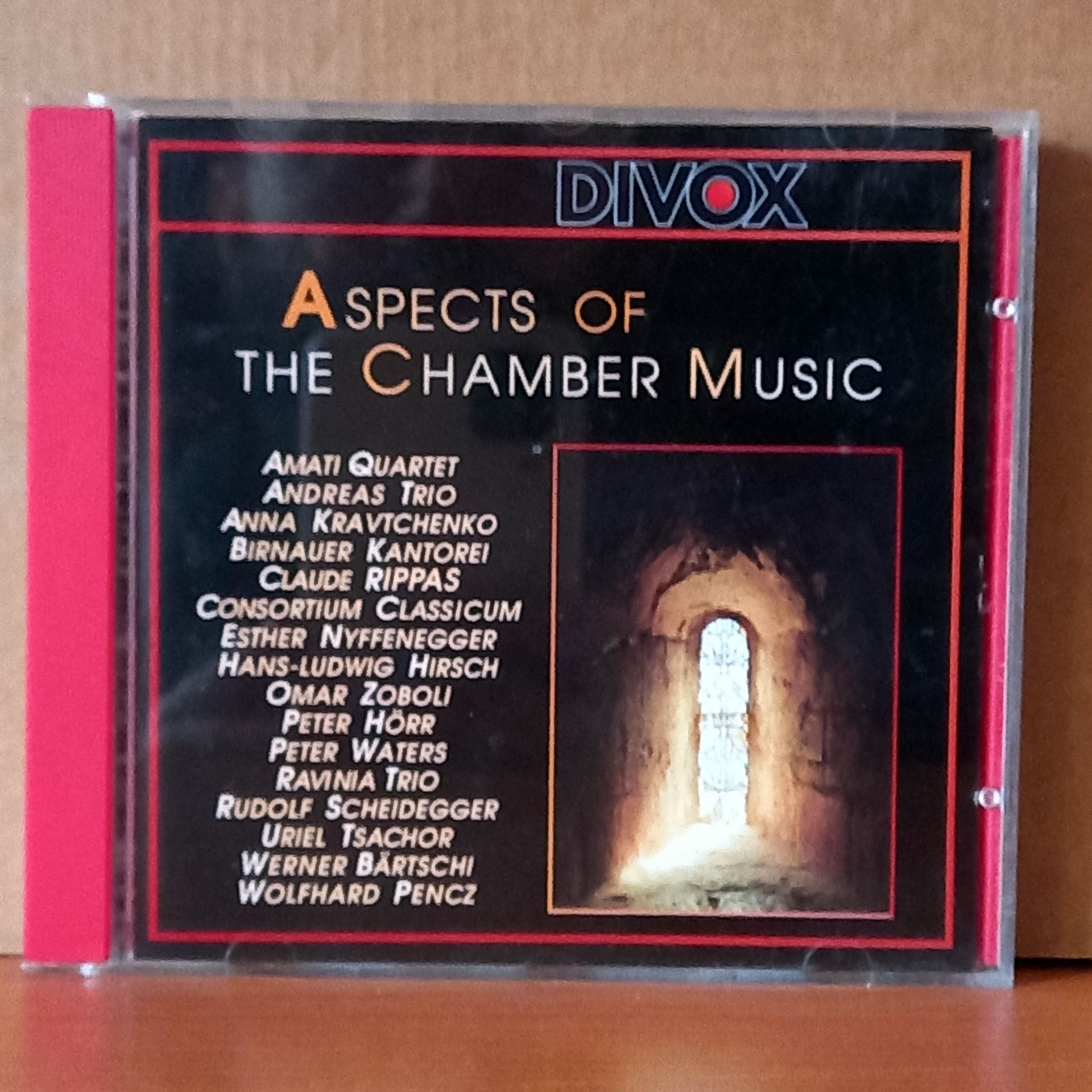 ASPECTS OF THE CHAMBER MUSIC / AMATI QUARTET, ANDREAS TRIO, ANNA KRAVTCHENKO, CLAUDE RIPPAS, OMAR ZOBOLI, PETER WATERS, RAVINIA TRIO (1993) - CD 2.EL
