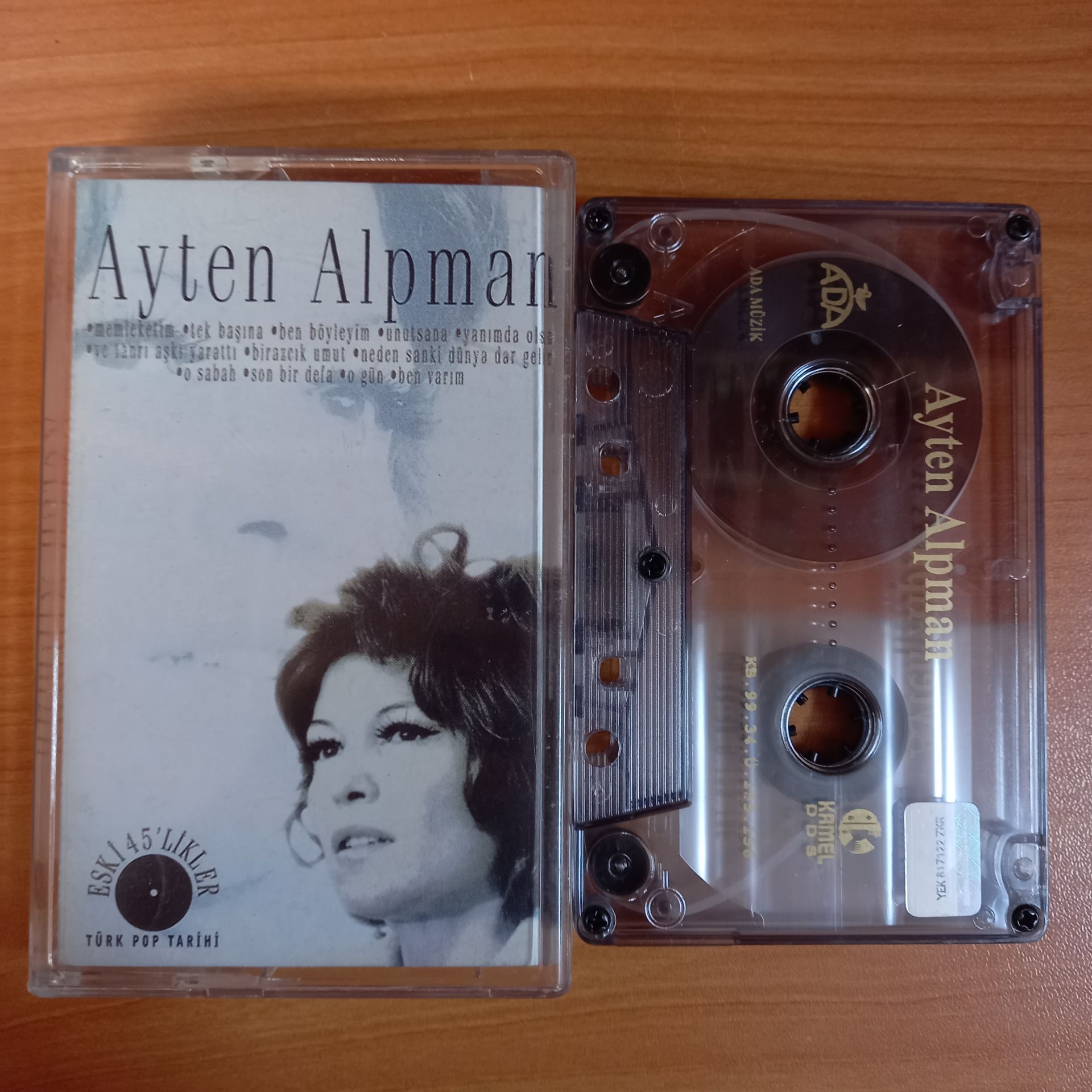 AYTEN ALPMAN - AYTEN ALPMAN (1999) - KASET 2.EL