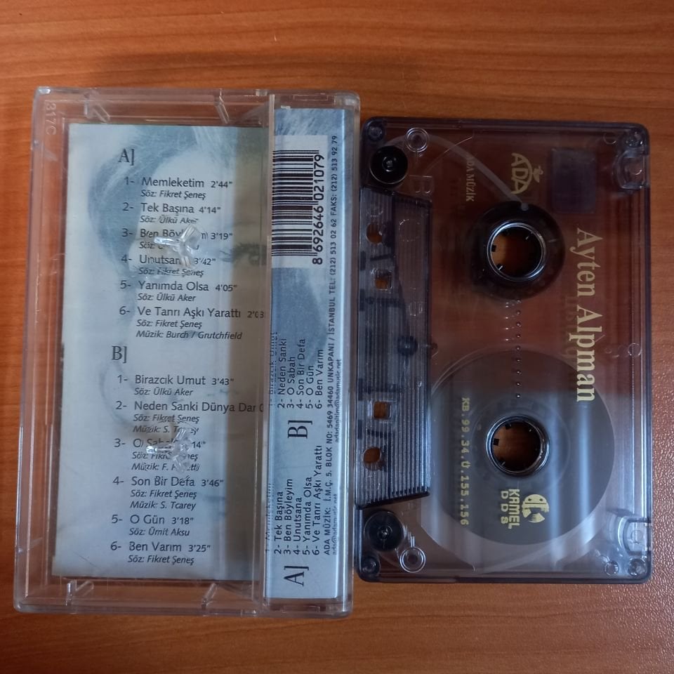 AYTEN ALPMAN - AYTEN ALPMAN (1999) - KASET 2.EL