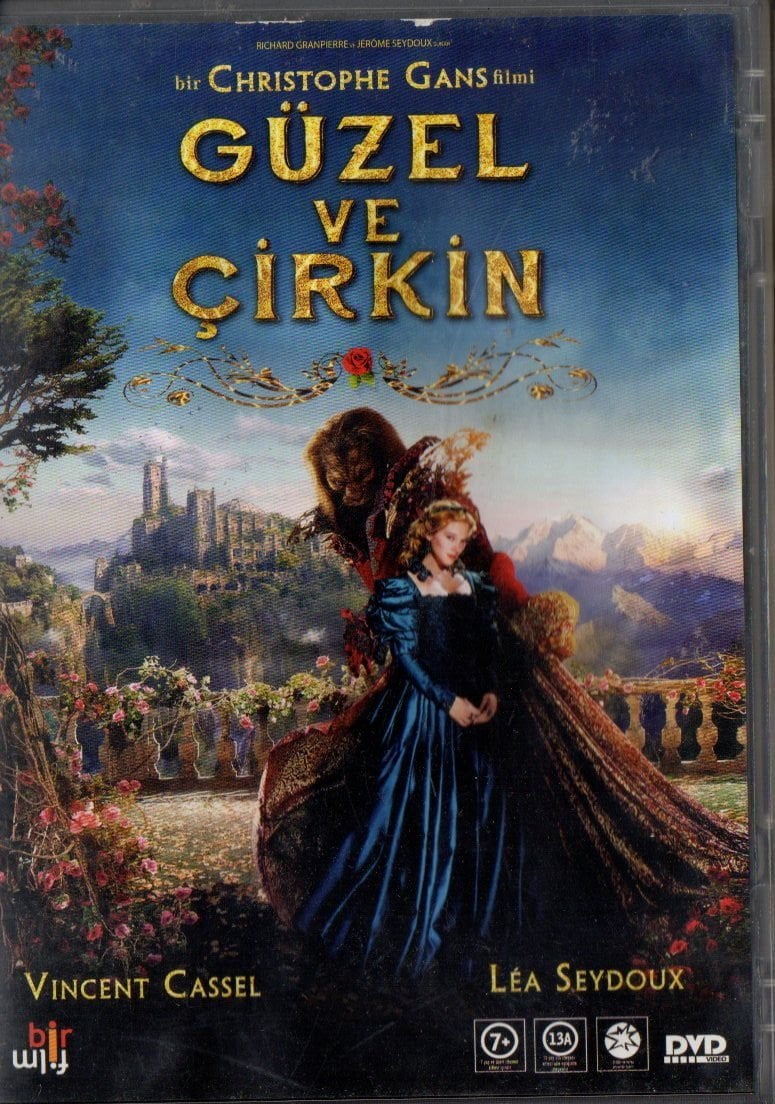 LA BELLE ET LA BETE - GÜZEL VE ÇİRKİN - VINCENT CASSEL - LEA SEYDOUX - DVD 2.EL