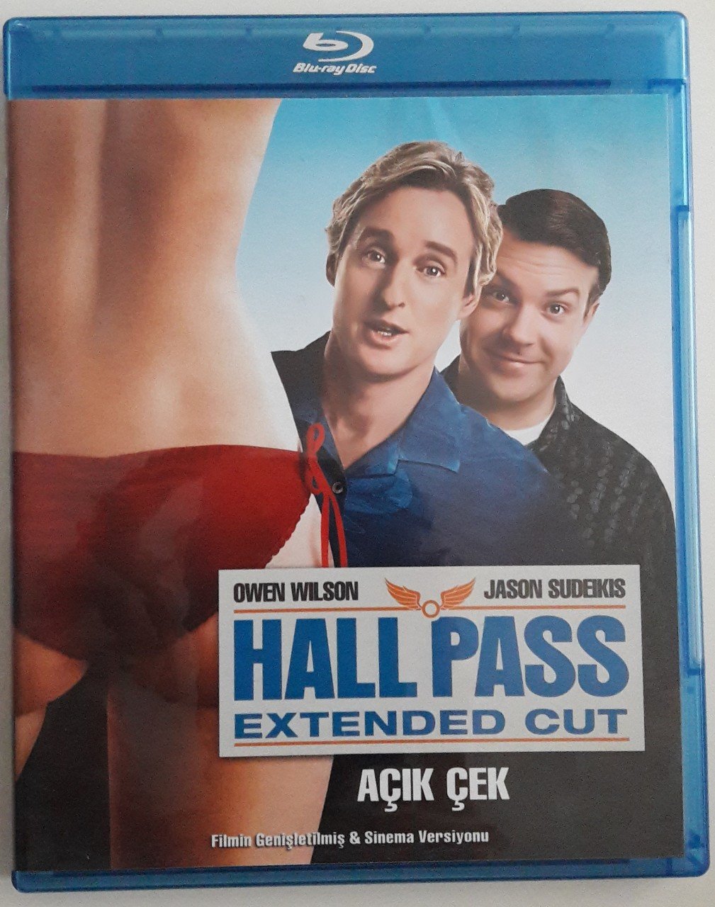 HALL PASS - AÇIK ÇEK - OWEN WILSON - JASON SUDEKIS - BLU-RAY 2.EL