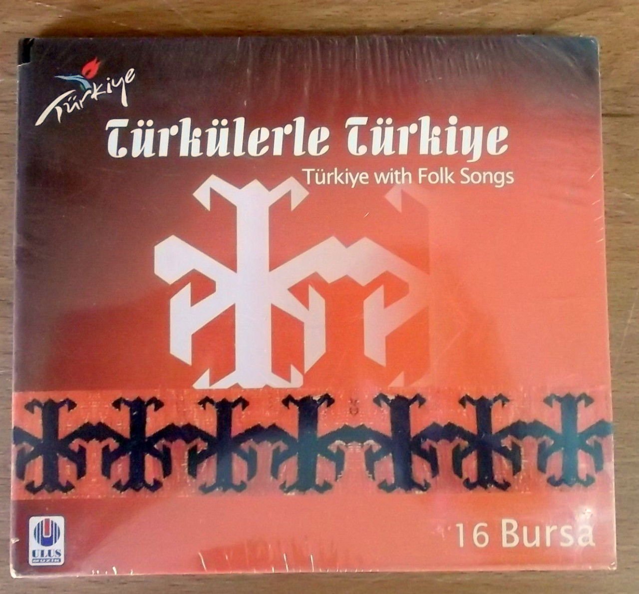 TÜRKÜLERLE TÜRKİYE 16 BURSA - CD SIFIR