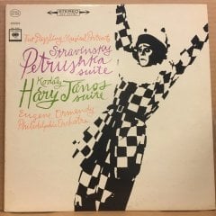 STRAVINSKY - PETRUSHKA SUITE / KODALY - HARY JANOS SUITE, EUGENE ORMANDY 2.EL PLAK