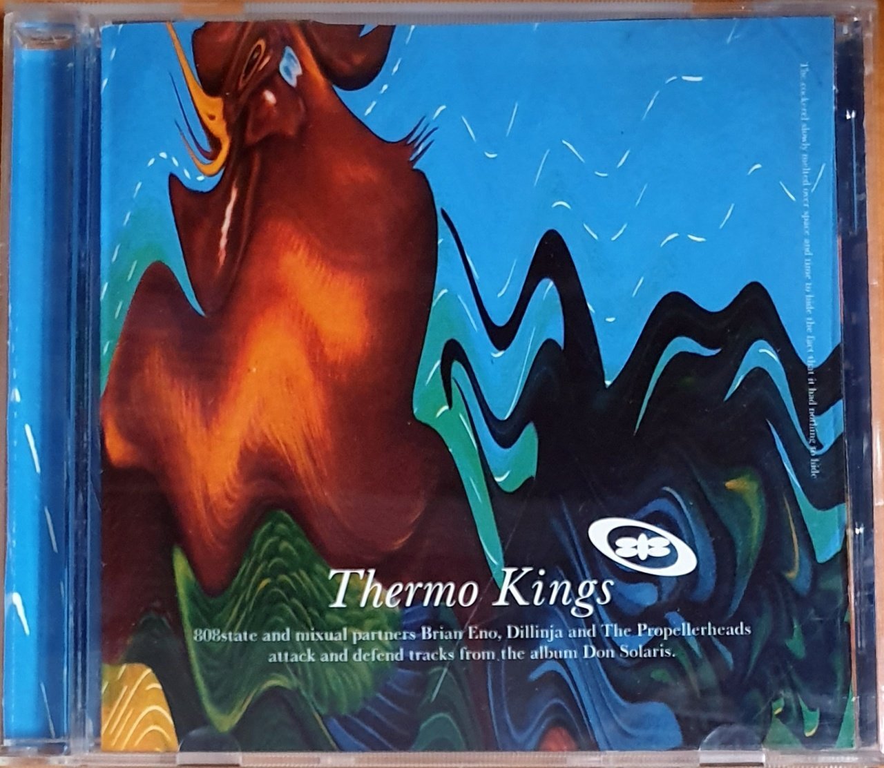 808 STATE - THERMO KINGS / REMIXES BY DILLINJA, BRIAN ENO, THE PROPELLERHEADS, 808 STATE (1996) - CD HYPNOTIC 2.EL