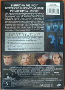 The BLACK DAHLIA - JOSH HARTNETT - BRIAN DE PALMA - DVD 2.EL 1. BÖLGE TR ALTYAZI YOKTUR