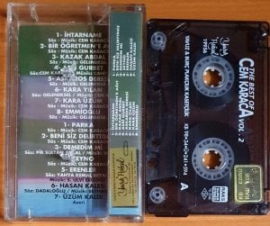 CEM KARACA - THE BEST OF VOL 2 (1998) - KASET 2.EL