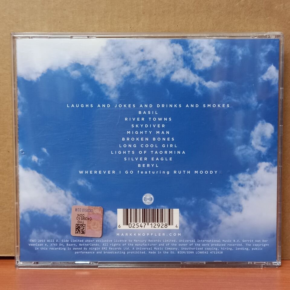 MARK KNOPFLER - TRACKER (2015) - CD 2.EL