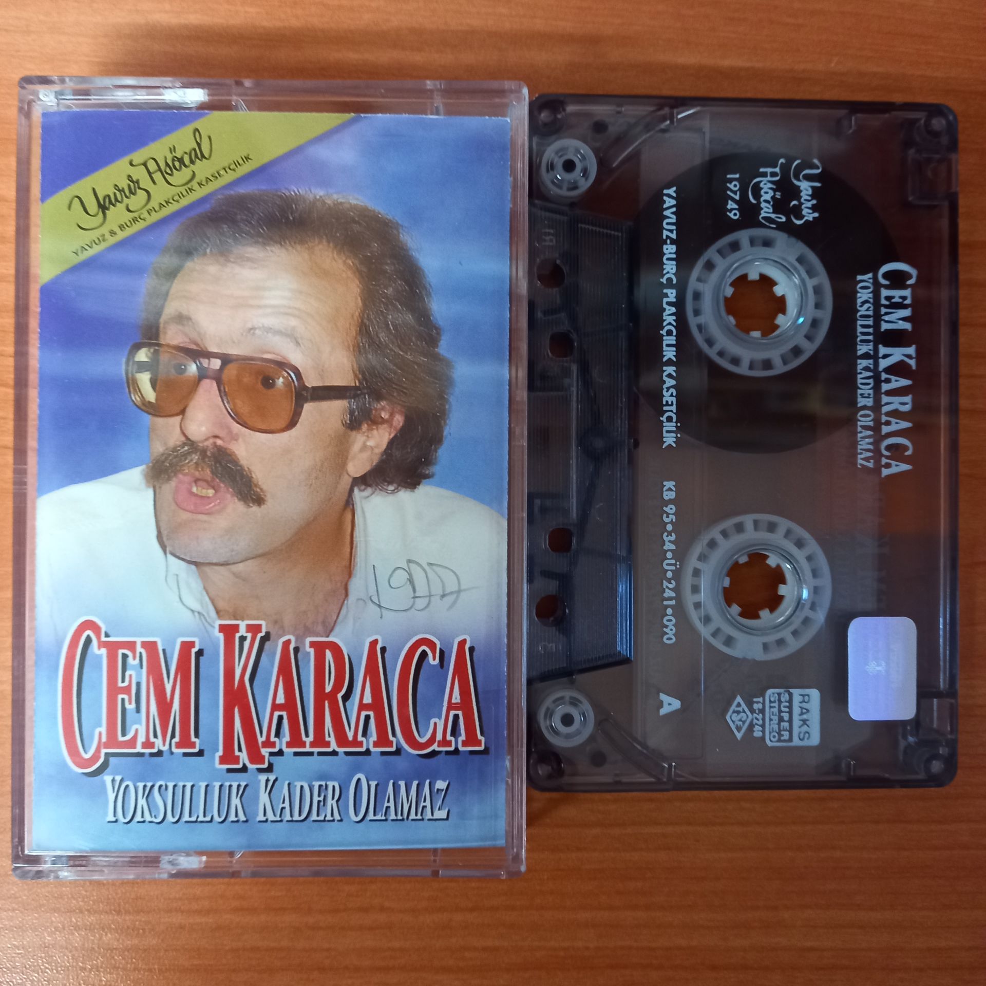 CEM KARACA - YOKSULLUK KADER OLAMAZ (1995) - KASET 2.EL