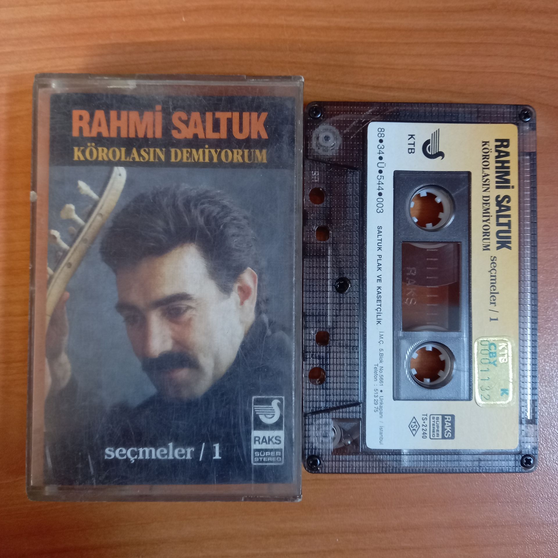 RAHMİ SALTUK - KÖROLASIN DEMİYORUM (1988) - KASET 2.EL