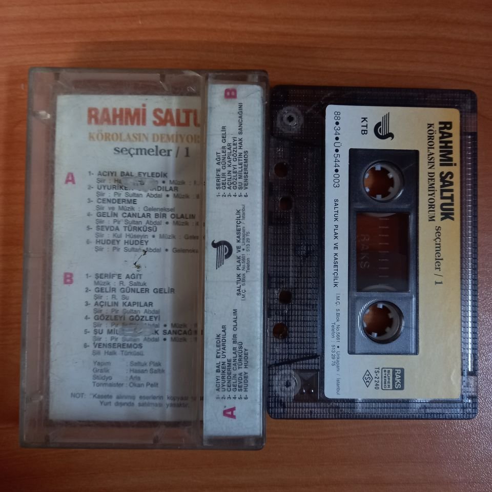 RAHMİ SALTUK - KÖROLASIN DEMİYORUM (1988) - KASET 2.EL