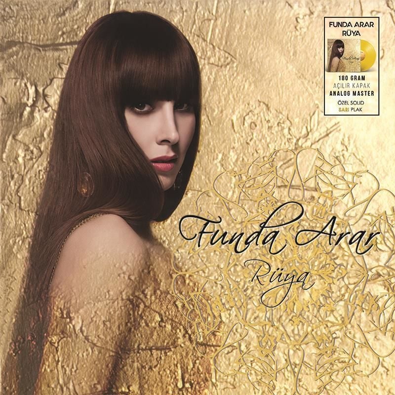 FUNDA ARAR - RÜYA (2008) - LP 2024 BASIM RENKLİ SIFIR PLAK