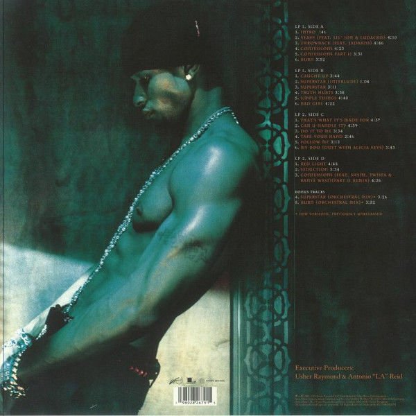 USHER - CONFESSIONS (2004) - 2LP 2024 20TH ANNIVERSARY EDITION CONTEMPORARY R'N'B HIP HOP SIFIR PLAK