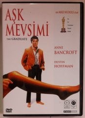 AŞK MEVSİMİ - THE GRADUATE - DUSTIN HOFFMAN - ANNE BANCROFT - MIKE NICHOLS - DVD 2.EL