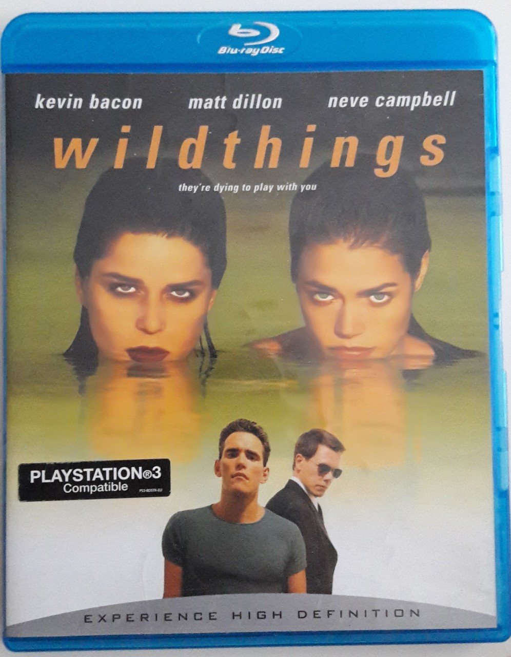 WILD THINGS - VAHŞİ ŞEYLER - KEVIN BACON - MATT DILLON - NEVE CAMPBELL - BLU-RAY 2.EL
