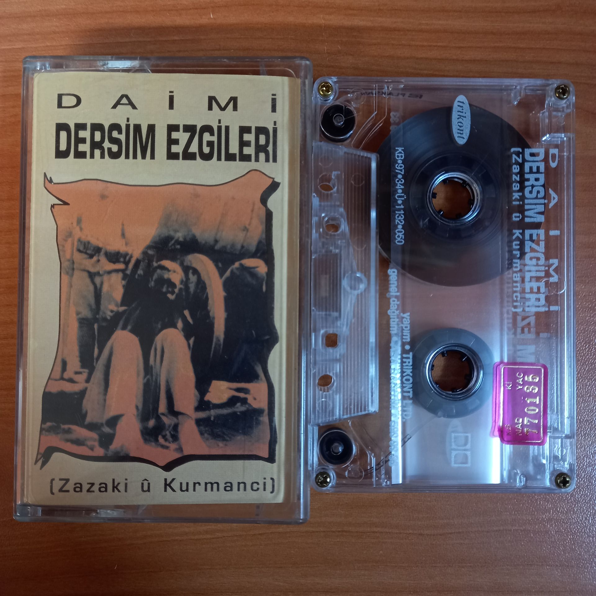 DAİMİ DERSİM EZGİLERİ [ZAZAKİ U KURMANCİ] (1997) - KASET 2.EL