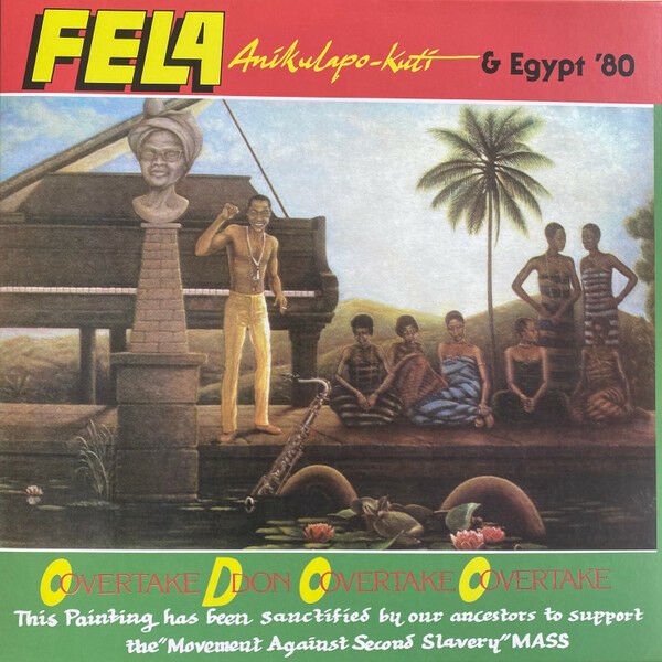 FELA KUTI & EGYPY 80 - OVERTAKE DON OVERTAKE OVERTAKE (1989) - LP 2021 EDITION AFROBEAT FUNK JAZZ AMBALAJI AÇIK SIFIR PLAK
