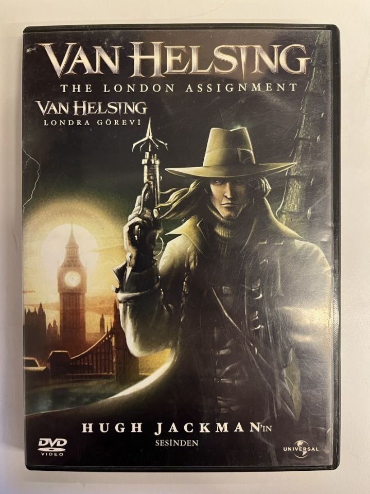 VAN HELSING THE LONDON ASSIGNMENT - LONDRA GÖREVİ - HUGH JACKMAN - DVD 2.EL