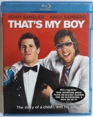 THAT'S MY BOY - ADAM SANDLER - ANDY SAMBERG - BLU-RAY 2.EL