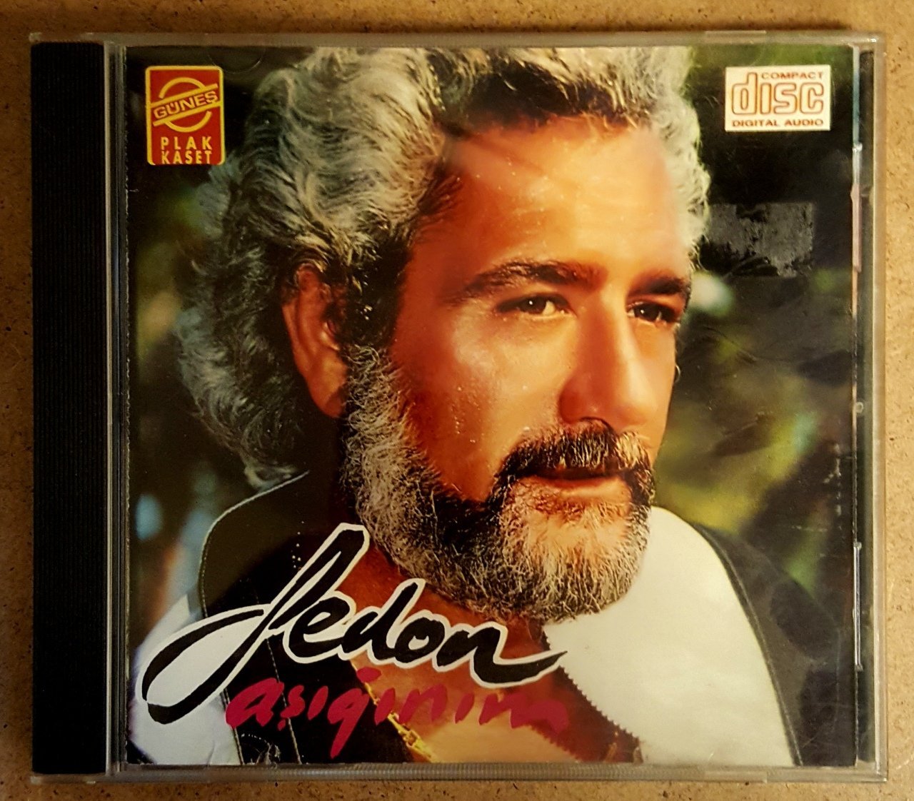 FEDON - AŞIĞINIM (1992) - CD GÜNEŞ PLAK 2.EL
