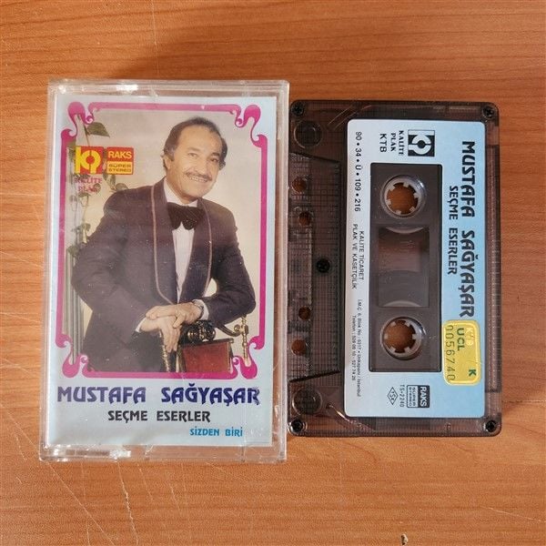 MUSTAFA SAĞYAŞAR - SEÇME ESERLER (1990) - KASET 2.EL
