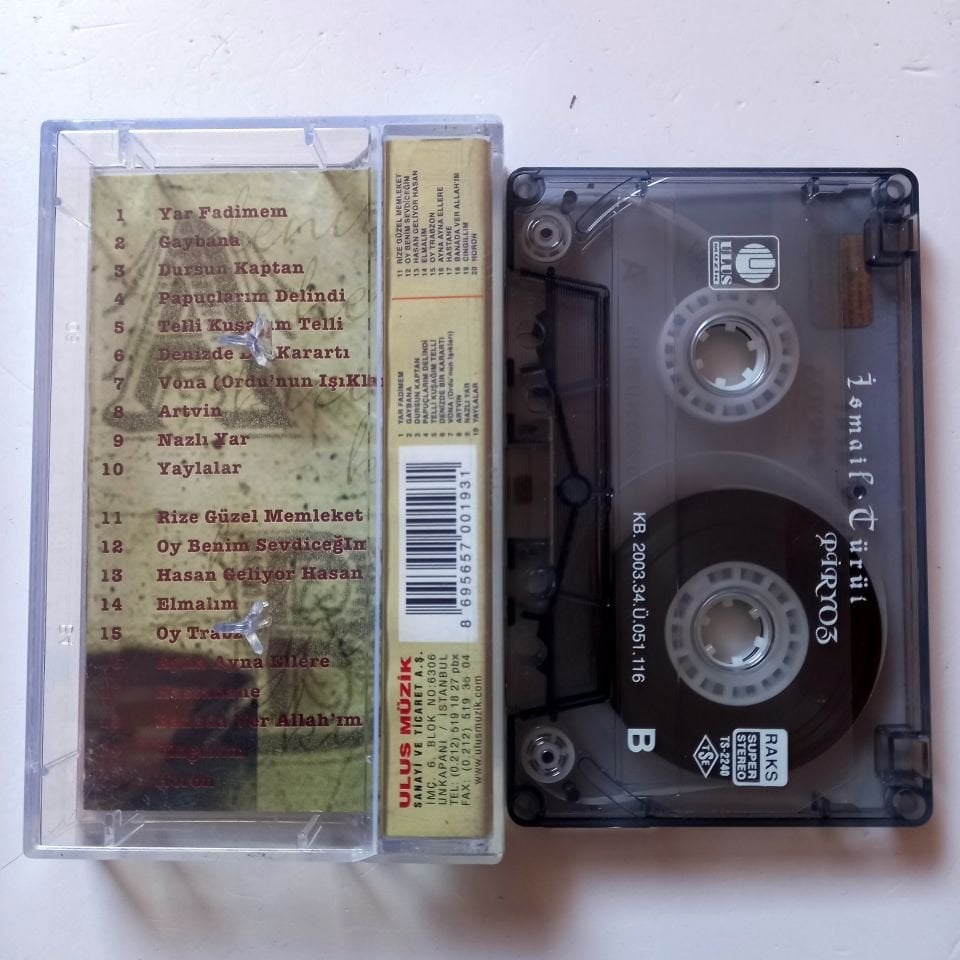 İSMAİL TÜRÜT- PİRYOZ (1997) - KASET 2.EL