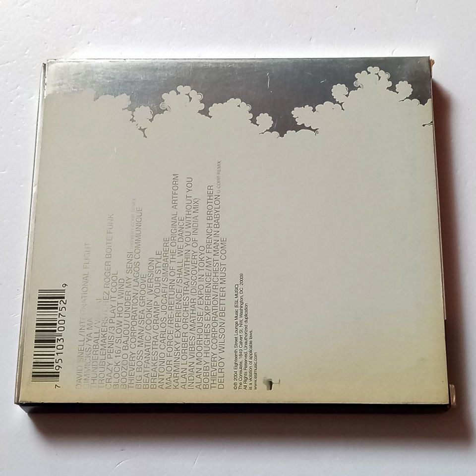THIEVERY CORPORATION – THE OUTERNATIONAL SOUND - VARIOUS ARTISTS -DAVID SNELL, GIMMICKS, THUNDERBALL,... (2004) - CD COMPILATION REMIXED DIGIPAK SLIPCASE 2.EL
